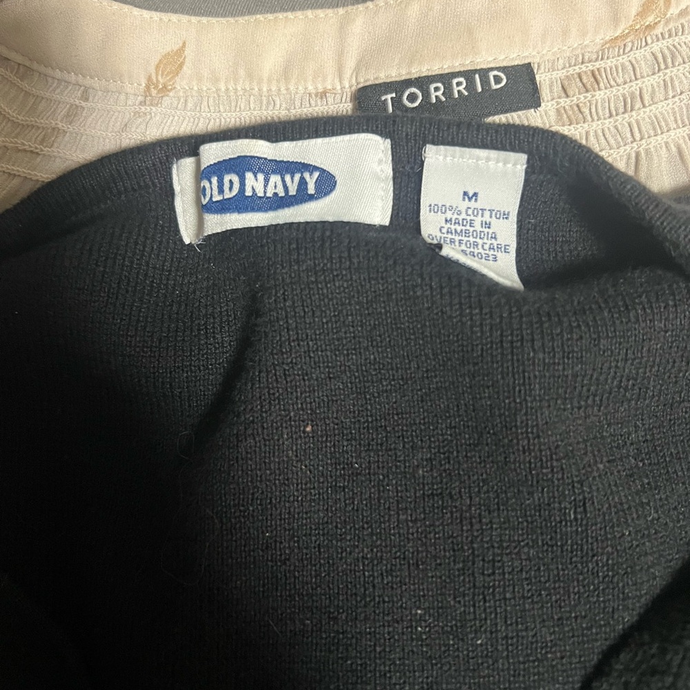 Old Navy Classic Black Knitwear